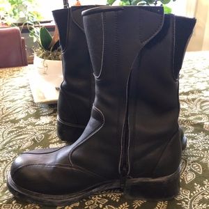 NEW SIDI LEI Woman Leather Motorcycle Boots 7 1/2